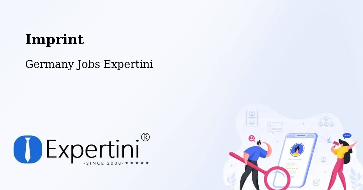 Imprint – Flein - Germany Jobs Expertini