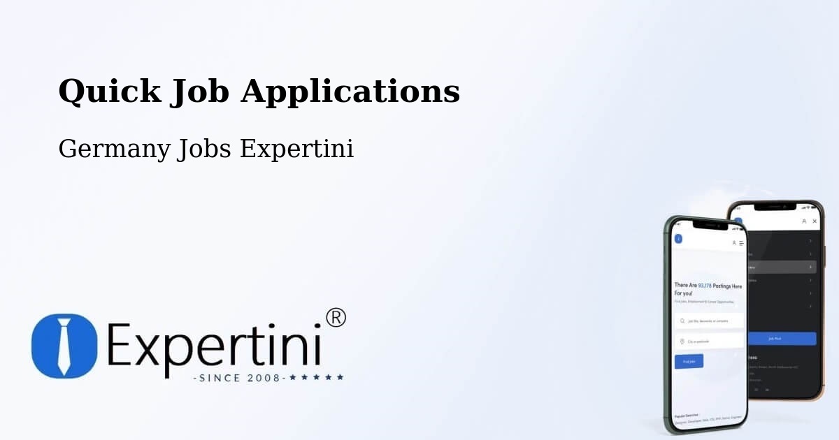 Quick Apply Feature – Flein - Germany Jobs Expertini